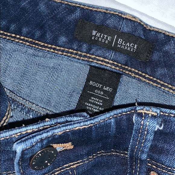 White House , Black Market Boot Leg 00S Jeans - Picture 4 of 7